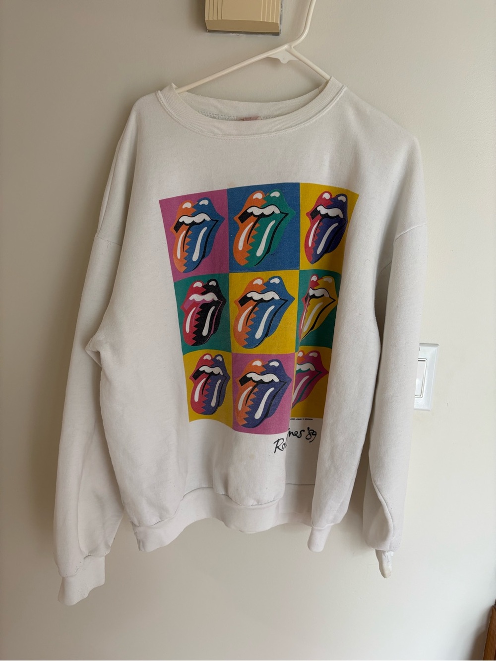 Vintage 1989 Rolling Stones Brockum Crewneck – XL